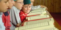 little boy reads quran