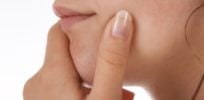 hand on chin